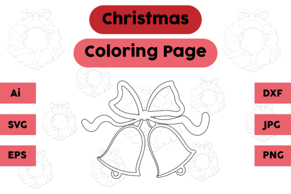 A Classic Bell Design for Graphics and Coloring Pages