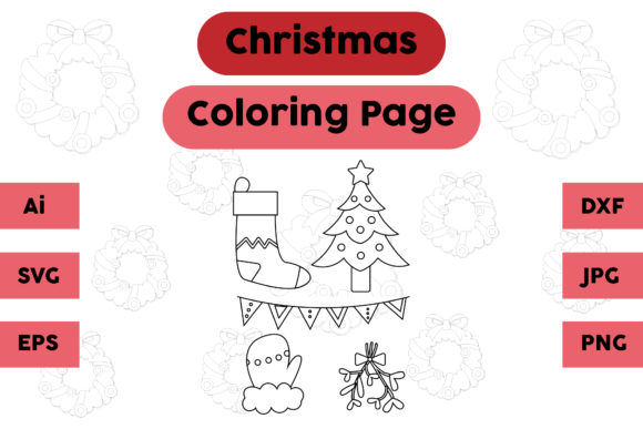 A Creative Review of the Christmas Coloring Page Fun Set Graphics