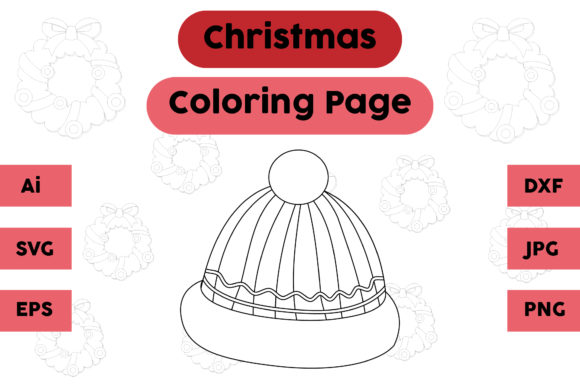 A Festive Hat Graphic for Seasonal Crafting & Design