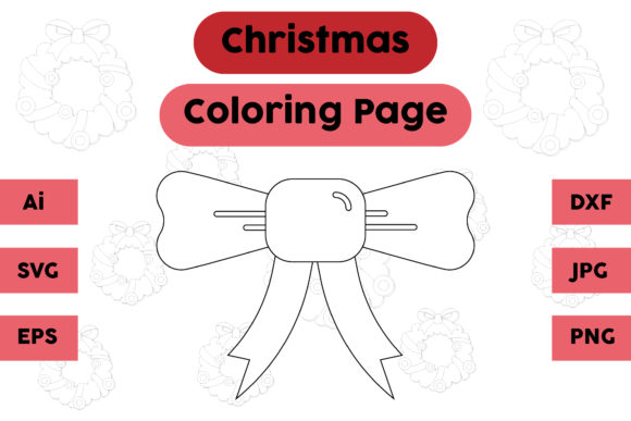 A Tie-In Graphic for Festive Branding and Coloring Pages