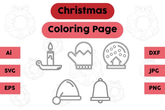 Crafting Review: The Christmas Coloring Page Candle Glove Set for Graphics